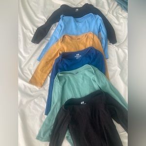 H&M Organic toddler bodysuits (2T)